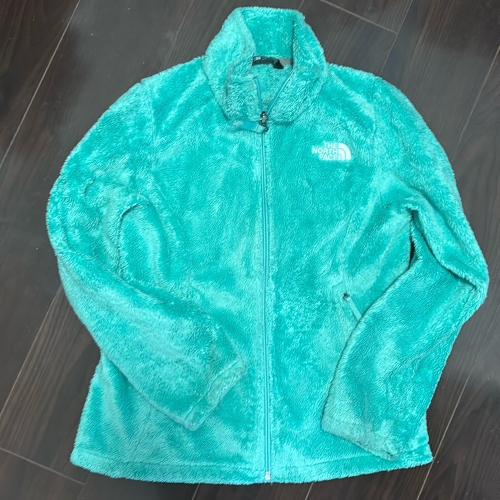 Girls North Face Osolita full zip fleece jacket